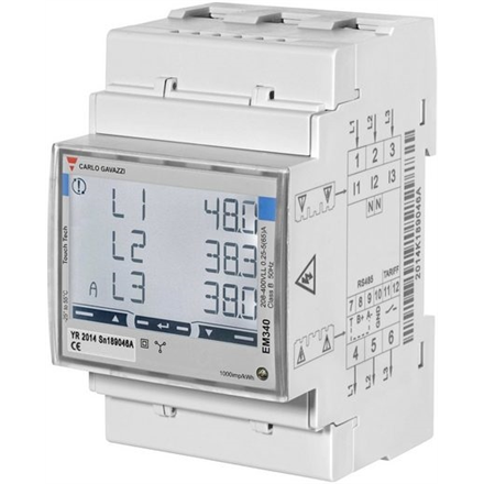 GALIOS BALANSAVIMO ĮRENGINYS | Carlo Gavazzi EM340 GALIOS BALANSAVIMO ĮRENGINYS | Carlo Gavazzi EM340