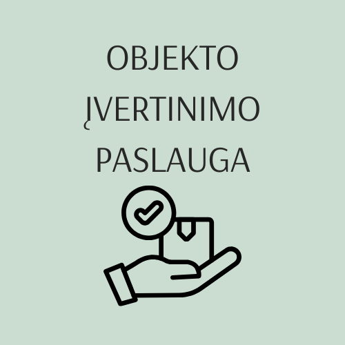 ĮVERTINIMO PASLAUGA